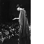 Maria Callas vor Publikum