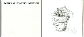 Buchtitel: Dieter Krieg. Zeichnungen